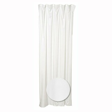 ZENITH PRODUCTS WHITE SHOWER CURTAIN LINER PEVA PE71145W